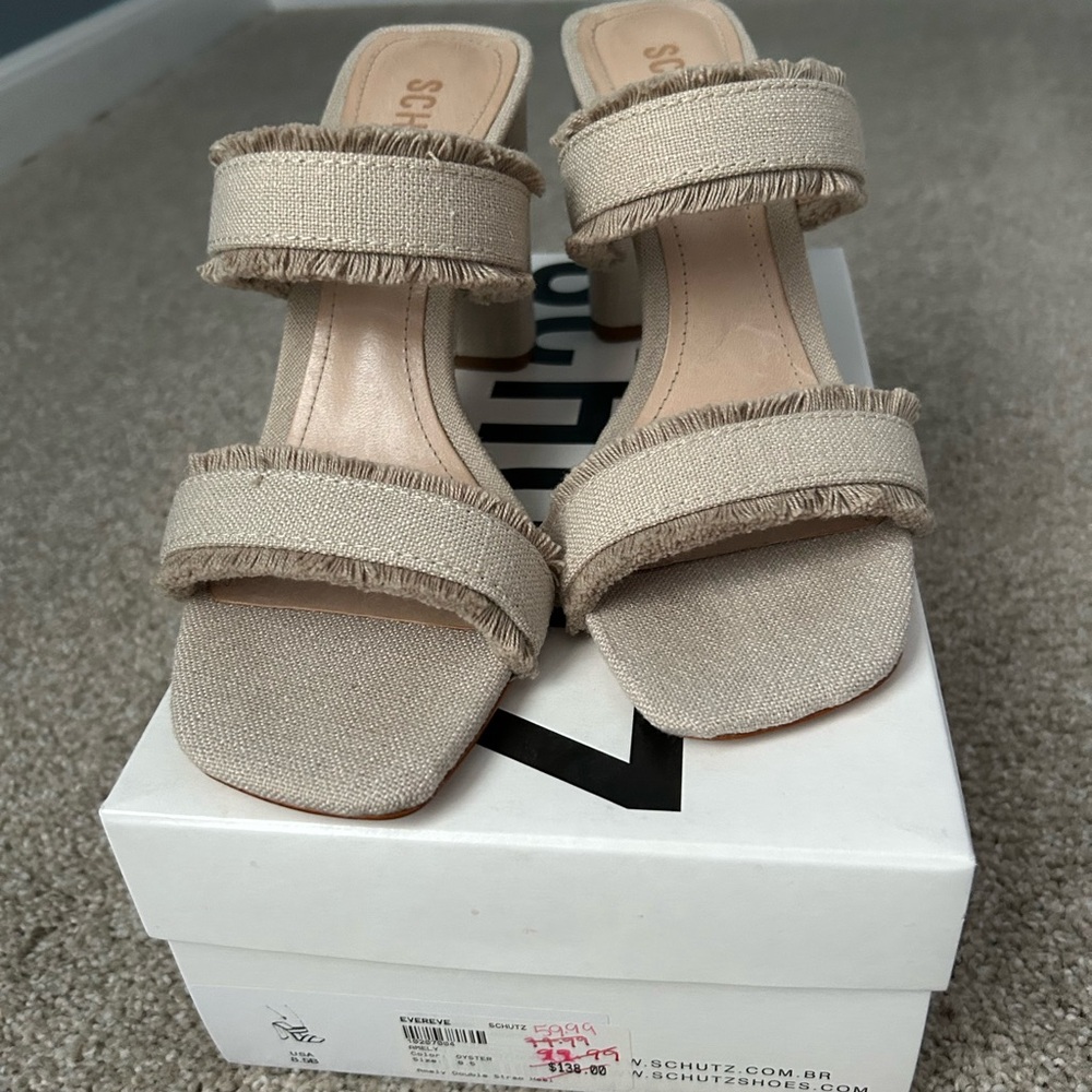 SCHUTZ Amely Double Strap Heel